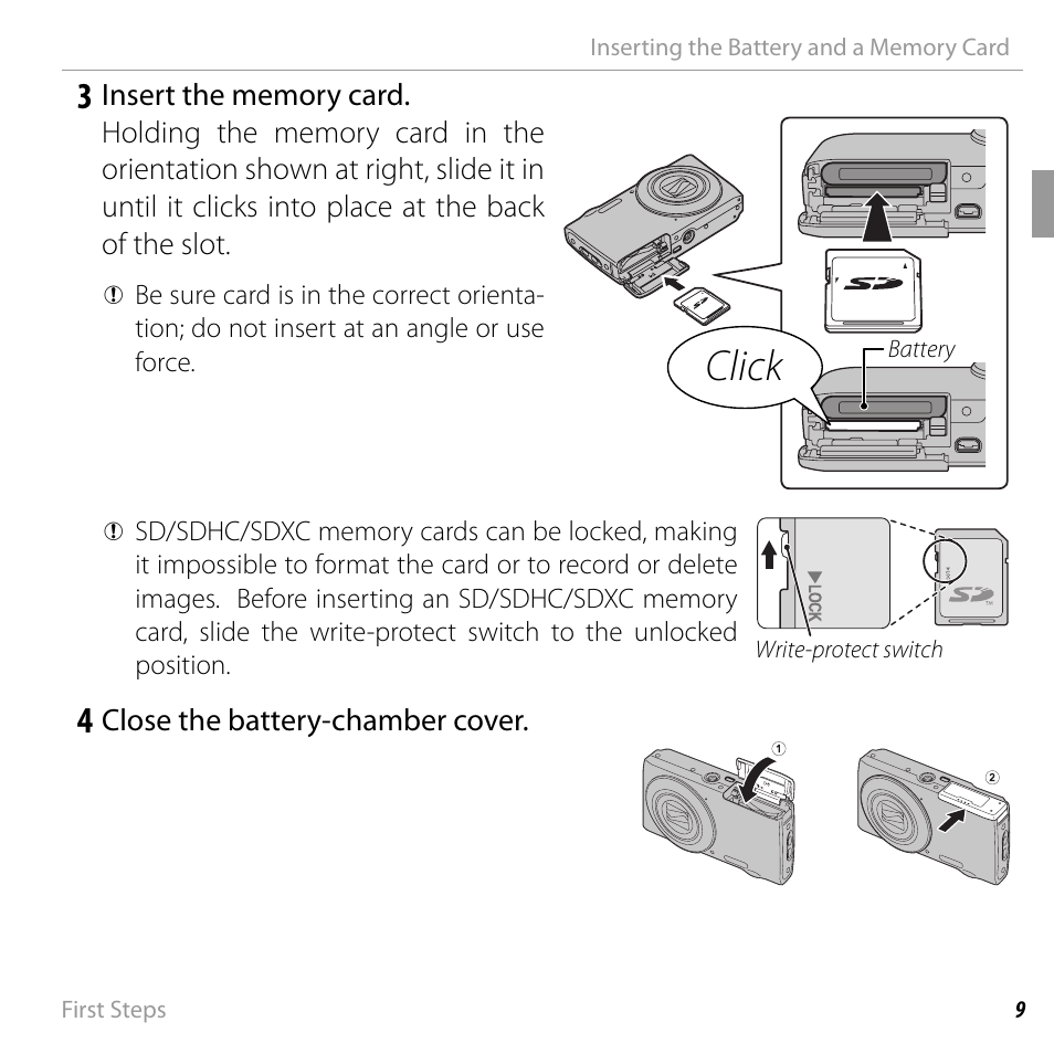 Click | FujiFilm FINEPIX  JZ200 series User Manual | Page 23 / 114