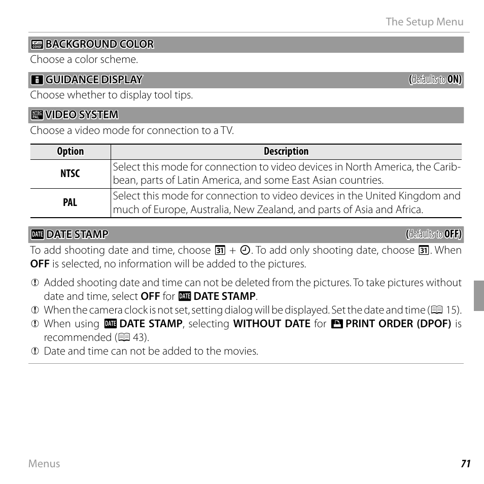 FujiFilm FINEPIX  JZ200 series User Manual | Page 85 / 114