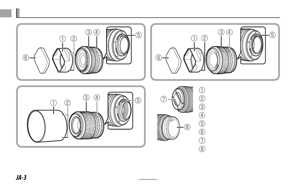 FujiFilm FUJINON LENS XF18MMF2 R User Manual | Page 4 / 112