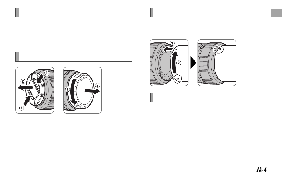 FujiFilm FUJINON LENS XF18MMF2 R User Manual | Page 5 / 112