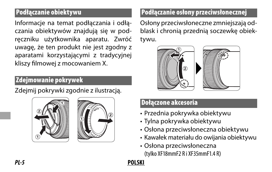 FujiFilm FUJINON LENS XF18MMF2 R User Manual | Page 82 / 112