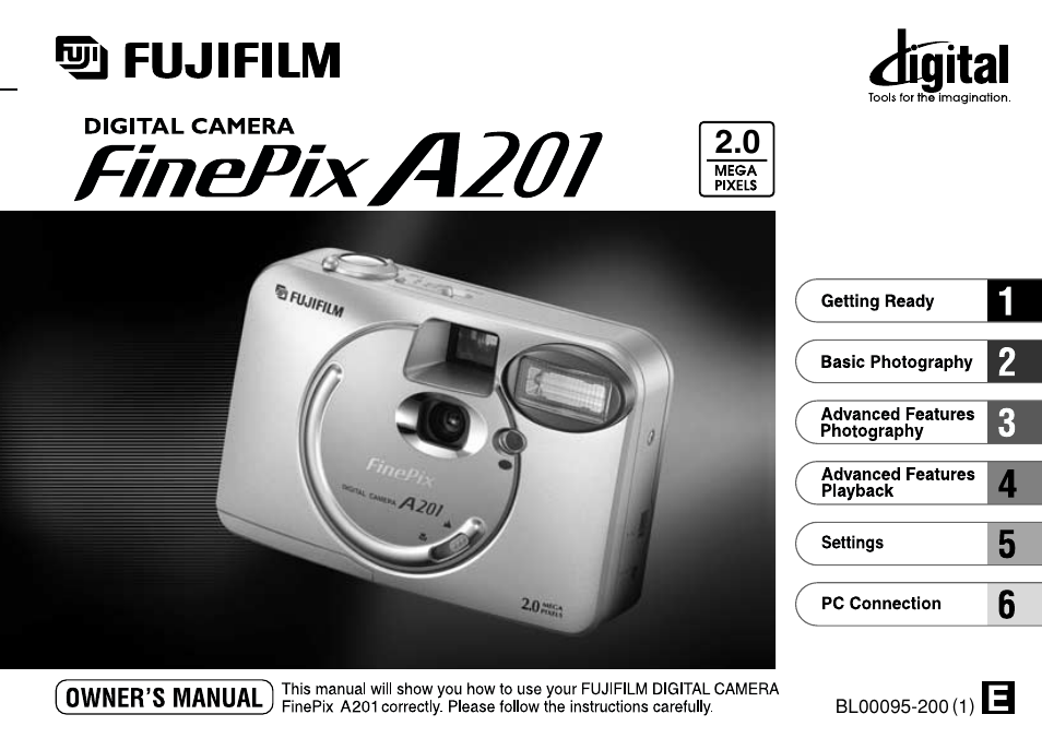 FujiFilm FinePix A201 User Manual | 44 pages