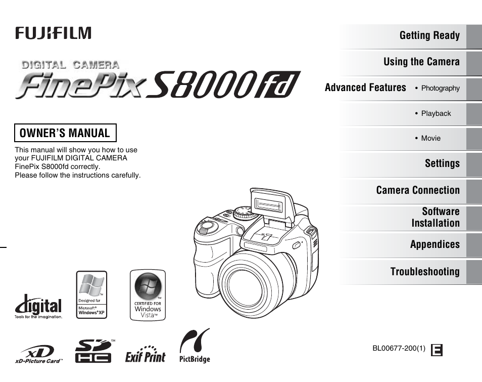 FujiFilm FinePix BL00677-200(1) User Manual | 166 pages