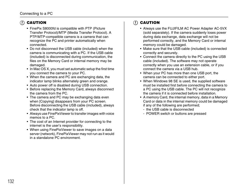 FujiFilm FinePix BL00677-200(1) User Manual | Page 132 / 166