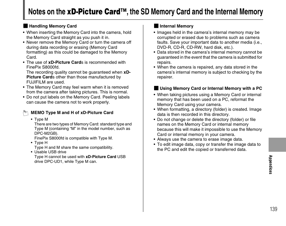 FujiFilm FinePix BL00677-200(1) User Manual | Page 139 / 166