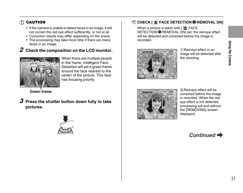 Continued q | FujiFilm FinePix BL00677-200(1) User Manual | Page 31 / 166