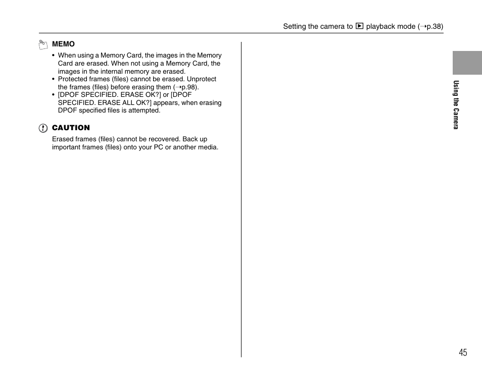 FujiFilm FinePix BL00677-200(1) User Manual | Page 45 / 166