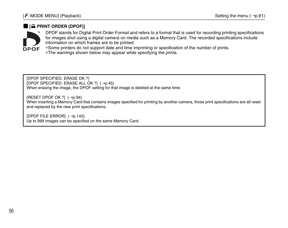 FujiFilm FinePix BL00677-200(1) User Manual | Page 96 / 166