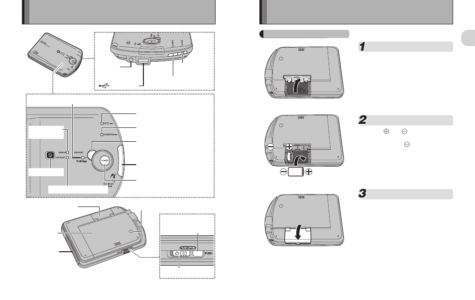 Part names, Getting ready to print | FujiFilm MP-300 User Manual | Page 11 / 27