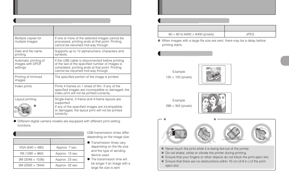 Additional information and notes on printing | FujiFilm MP-300 User Manual | Page 17 / 27