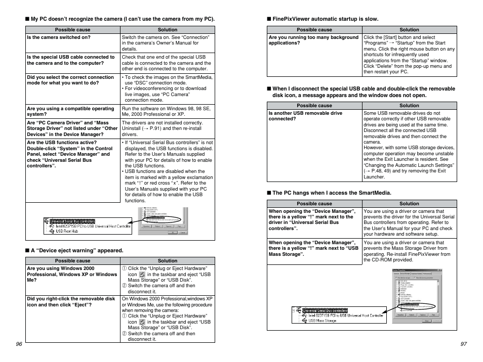 FujiFilm FINEPIX EX3.1 User Manual | Page 49 / 55