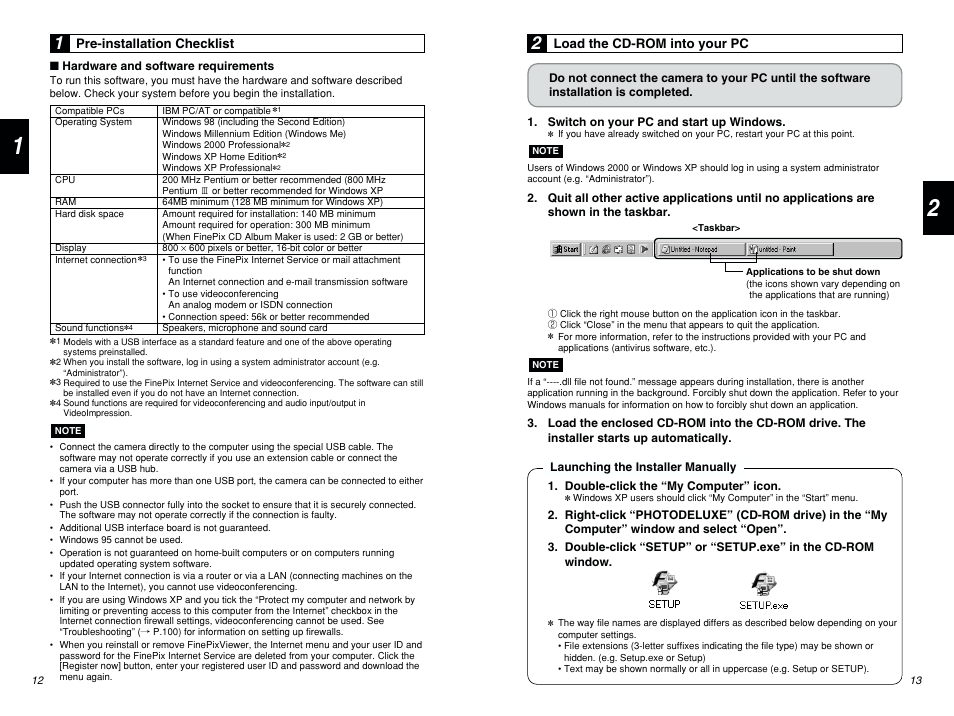 FujiFilm FINEPIX EX3.1 User Manual | Page 7 / 55