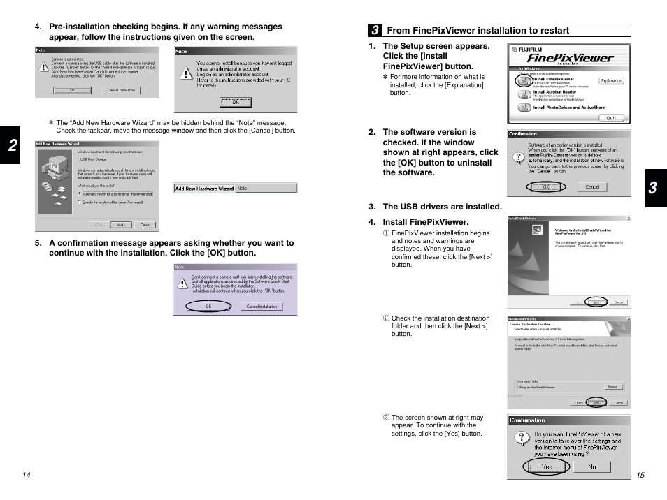 FujiFilm FINEPIX EX3.1 User Manual | Page 8 / 55