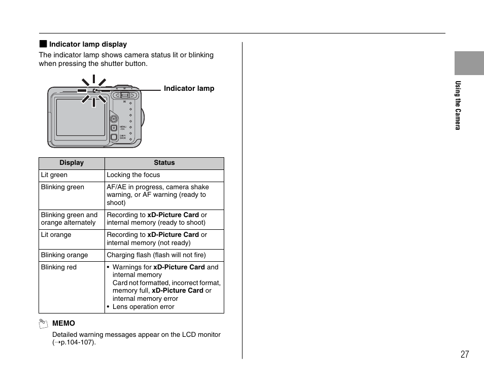 FujiFilm FinePix A700 User Manual | Page 27 / 132