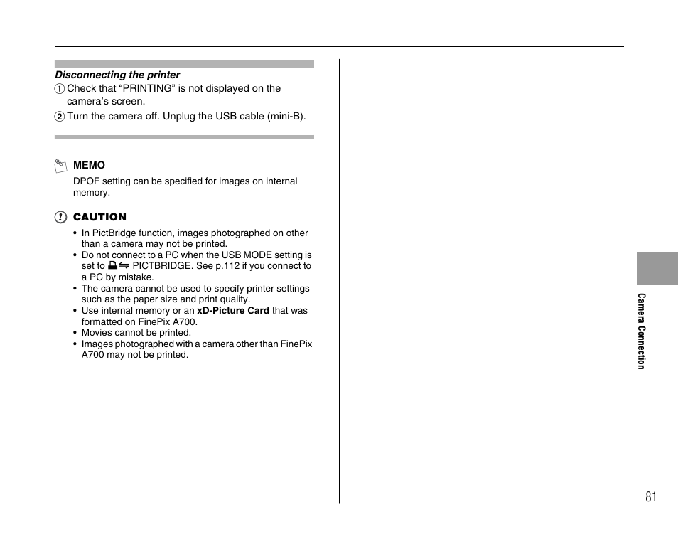 FujiFilm FinePix A700 User Manual | Page 81 / 132