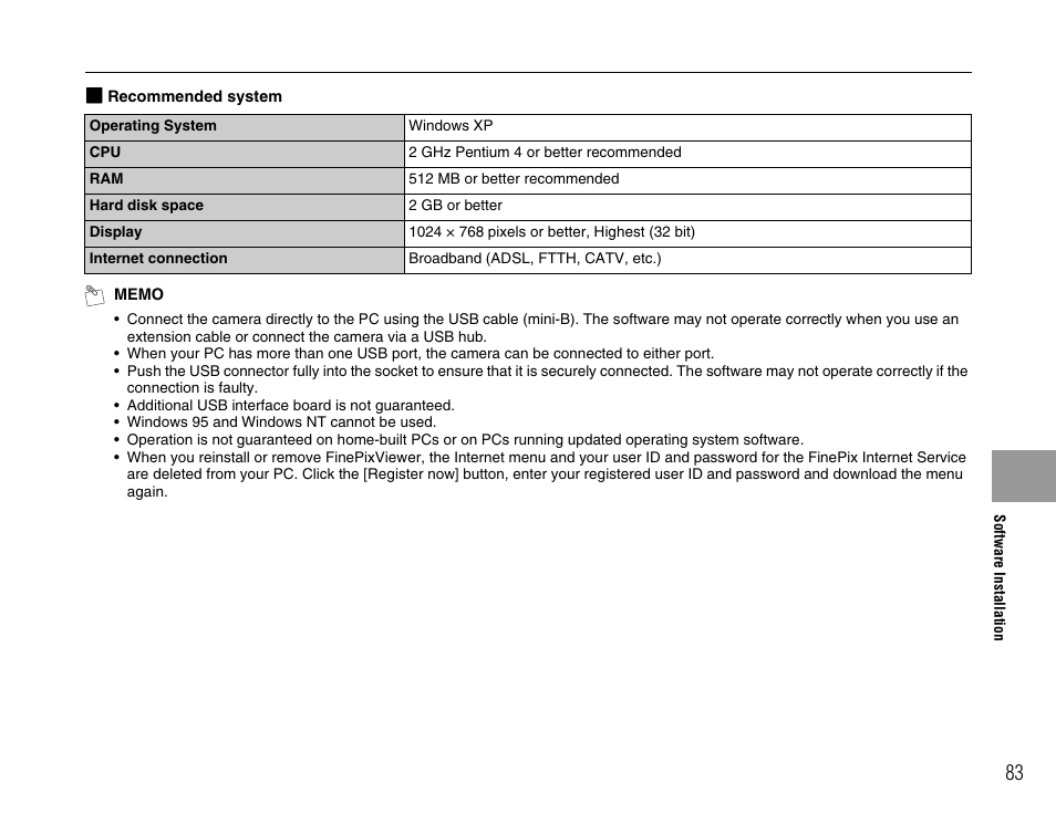 FujiFilm FinePix A700 User Manual | Page 83 / 132