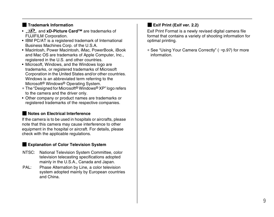 FujiFilm FinePix A700 User Manual | Page 9 / 132
