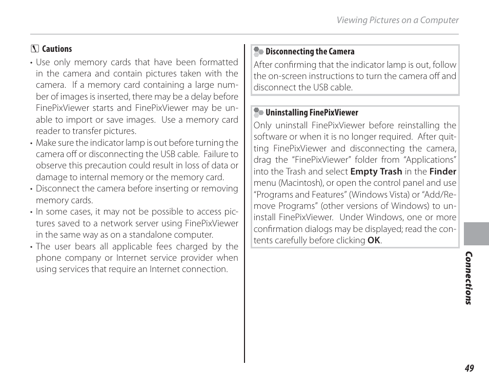 FujiFilm FinePix A150 User Manual | Page 55 / 96