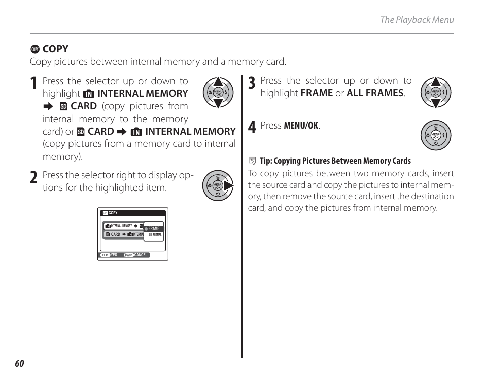 Copy | FujiFilm FinePix A150 User Manual | Page 66 / 96