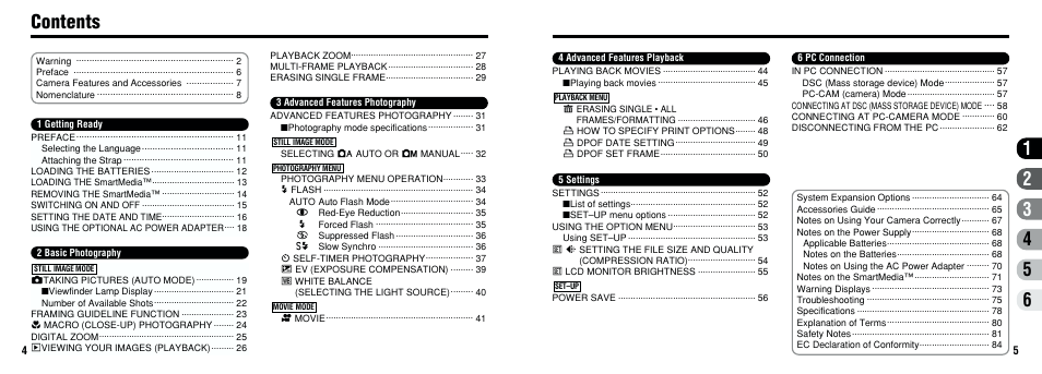 FujiFilm FinePix A101 User Manual | Page 3 / 44