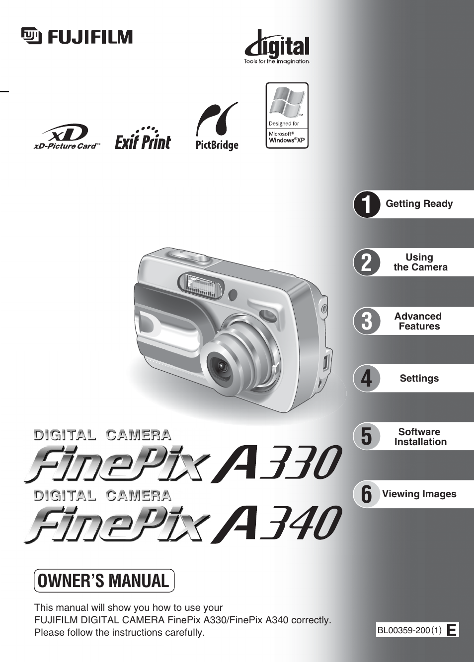 FujiFilm FinePix A340 User Manual | 93 pages