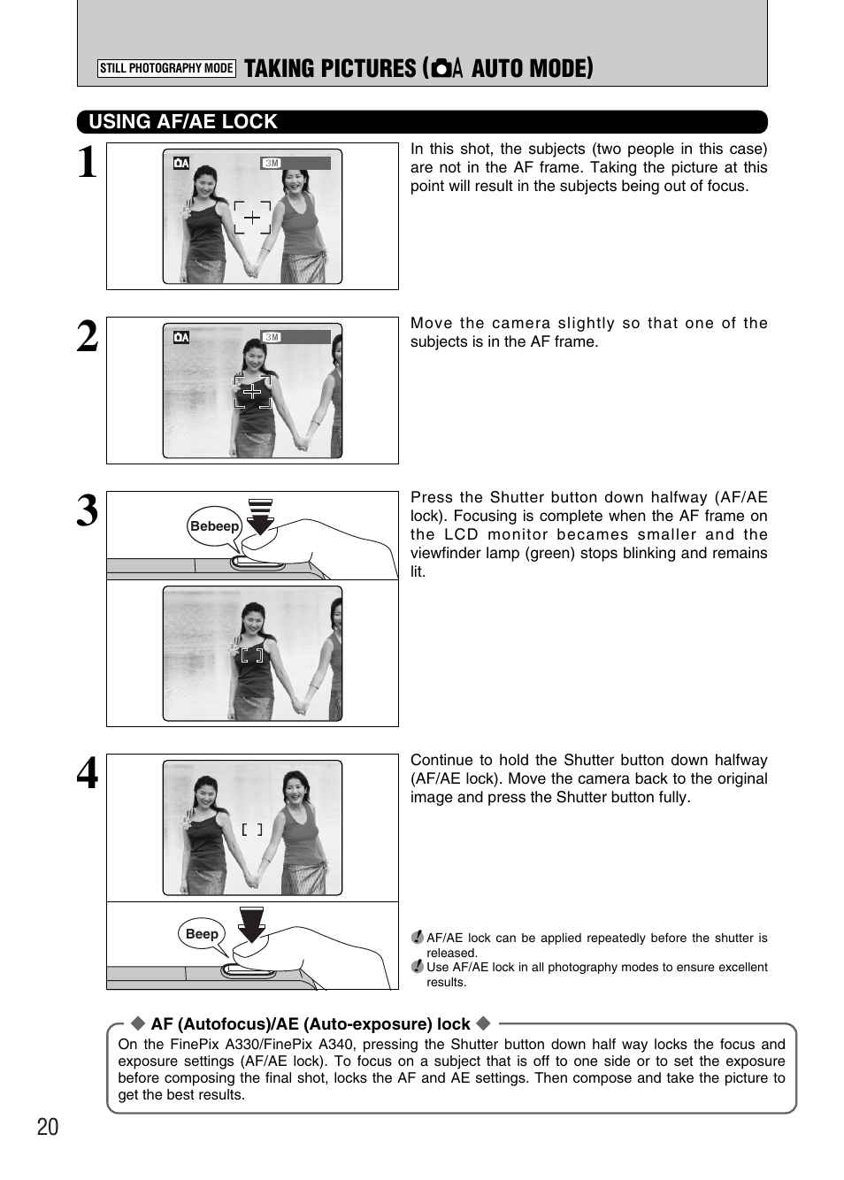 FujiFilm FinePix A340 User Manual | Page 21 / 93