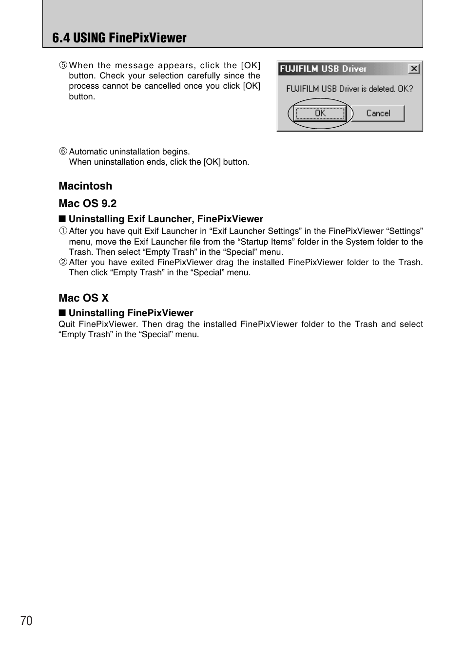 4 using finepixviewer | FujiFilm FinePix A340 User Manual | Page 71 / 93