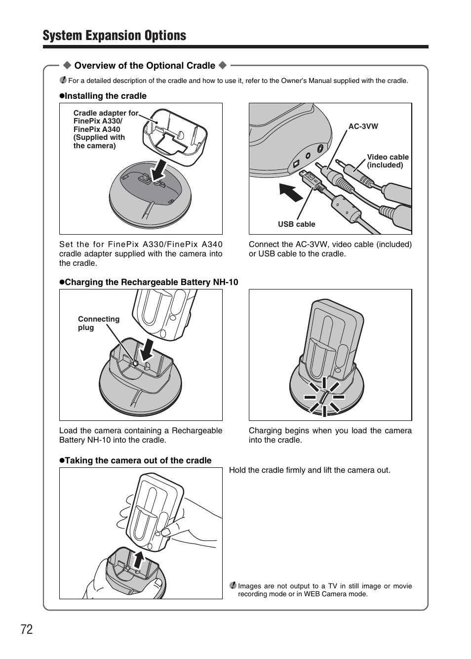 System expansion options | FujiFilm FinePix A340 User Manual | Page 73 / 93