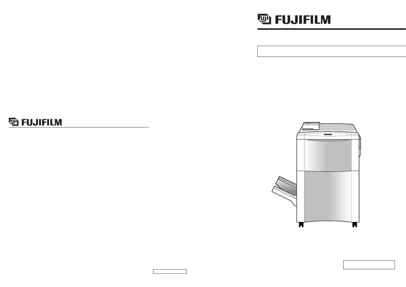 FujiFilm 4500N User Manual | 129 pages