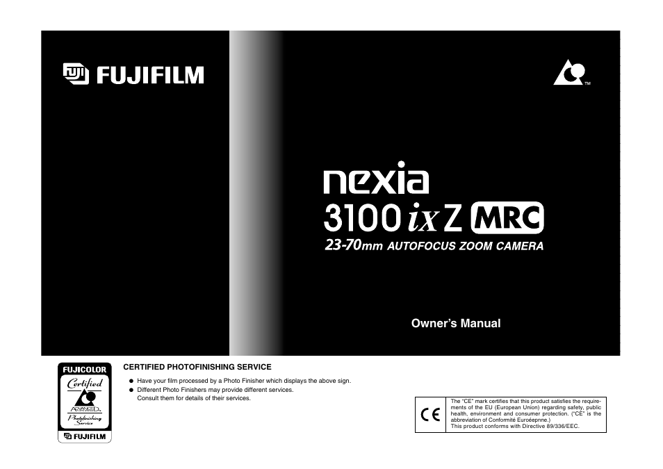 FujiFilm 3100ixZ User Manual | 47 pages