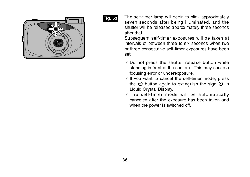 O self-timer/remote controller lamp | FujiFilm 3100ixZ User Manual | Page 36 / 47