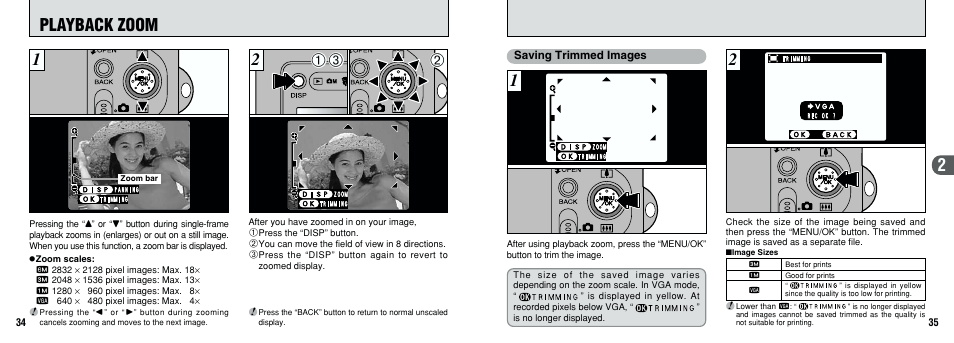 Playback zoom | FujiFilm F601 User Manual | Page 18 / 69