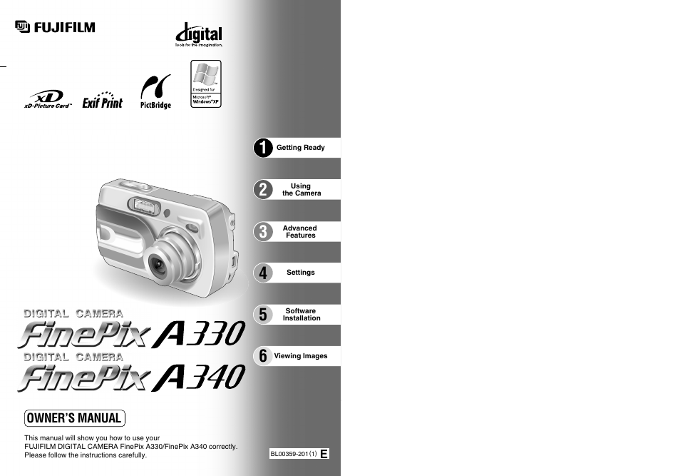 FujiFilm FinePix A330 User Manual | 47 pages