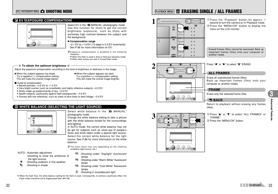 O erasing single / all frames | FujiFilm FinePix A330 User Manual | Page 17 / 47