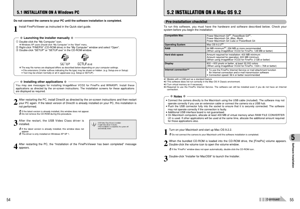 2 installation on a mac os 9.2 | FujiFilm FinePix A330 User Manual | Page 28 / 47