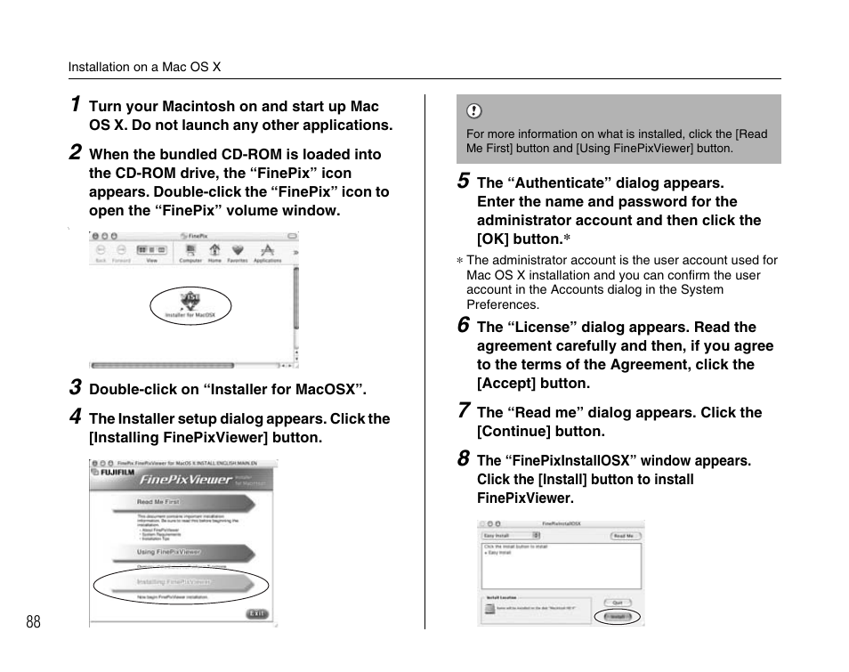 FujiFilm A400 User Manual | Page 88 / 132