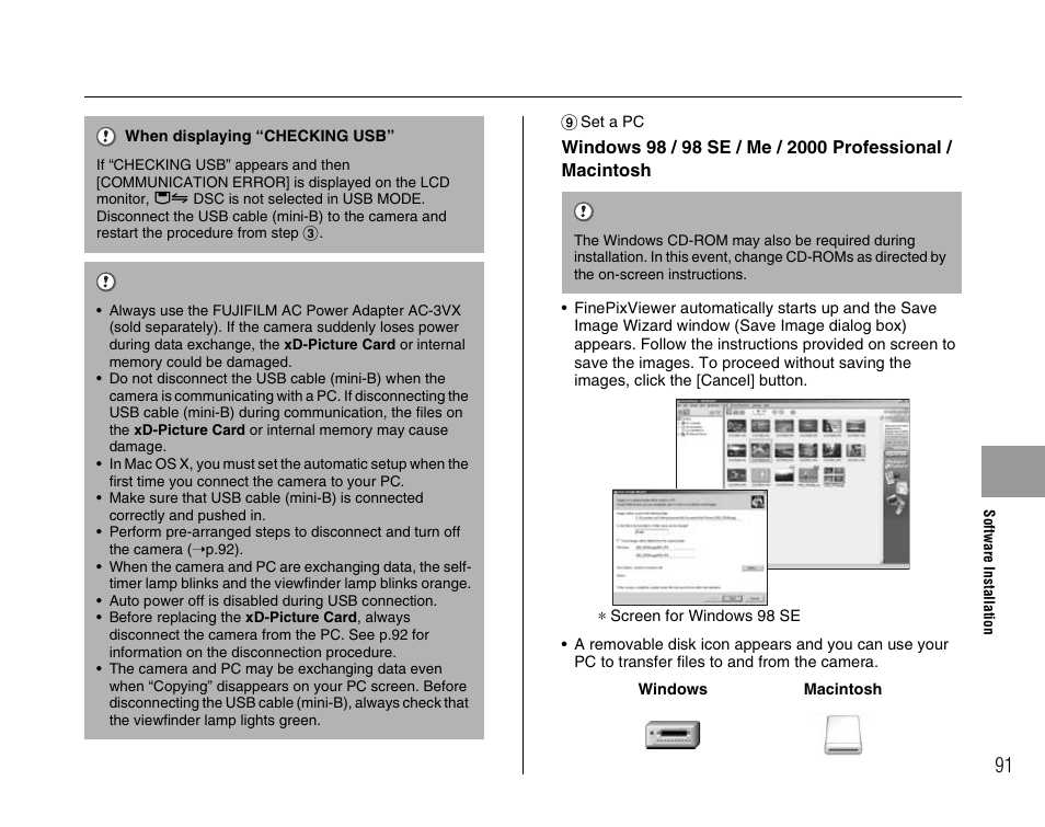 FujiFilm A400 User Manual | Page 91 / 132