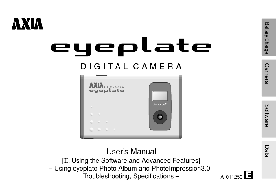 FujiFilm eyeplate Digital Camera User Manual | 27 pages