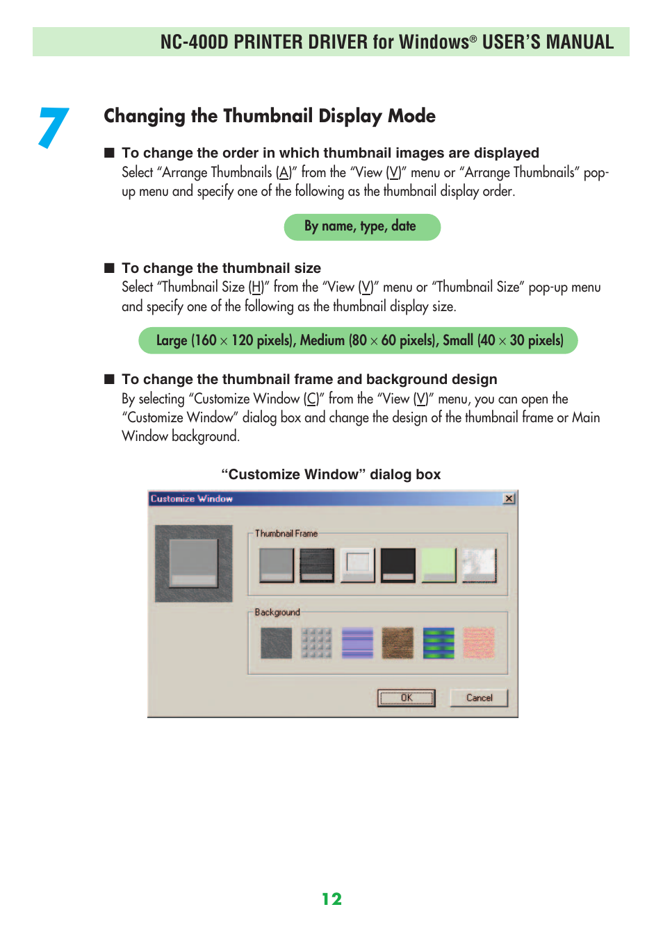 FujiFilm NC-400D User Manual | Page 12 / 47