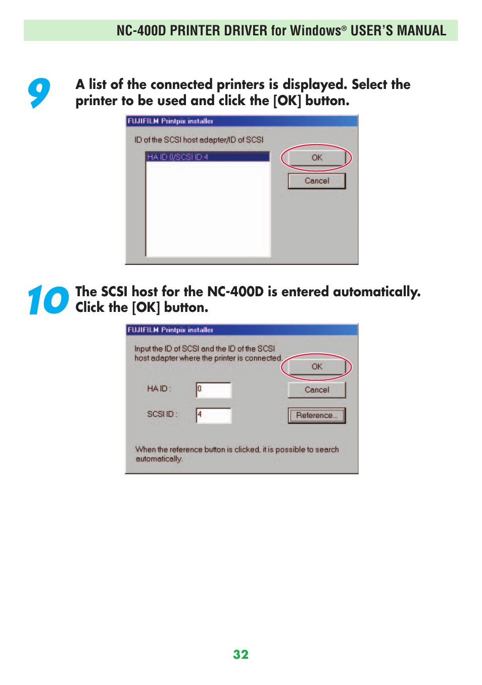 FujiFilm NC-400D User Manual | Page 32 / 47