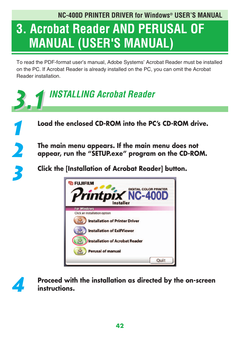 FujiFilm NC-400D User Manual | Page 42 / 47