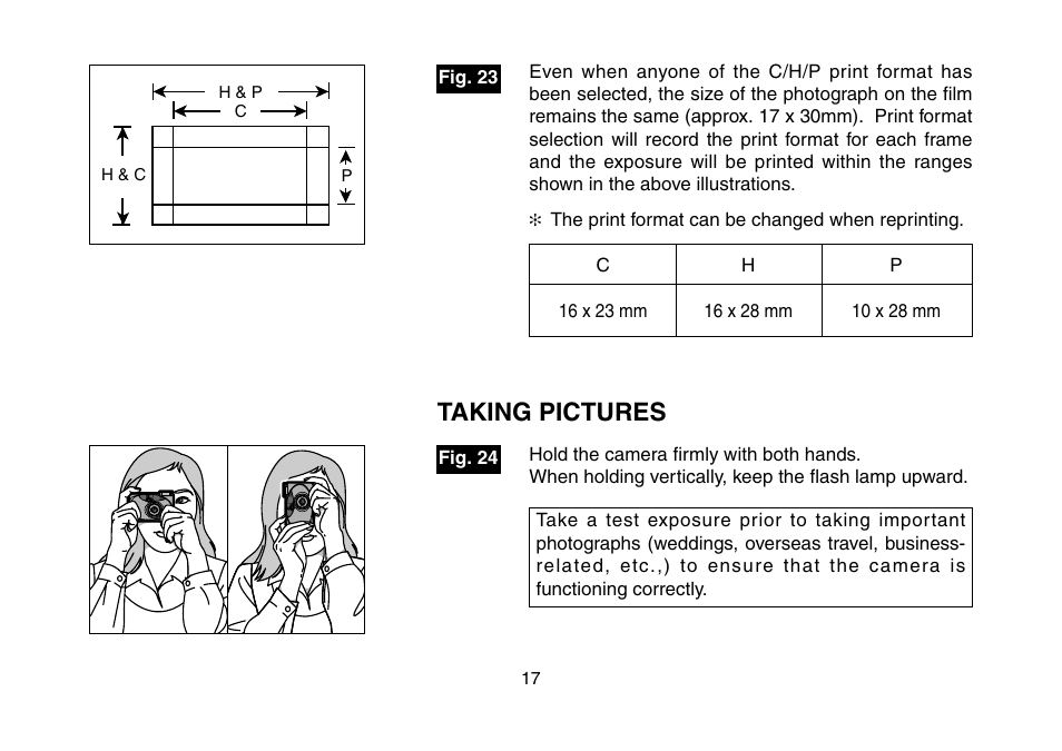 Taking pictures | FujiFilm NEXIA 3100IXZ MRC User Manual | Page 17 / 47