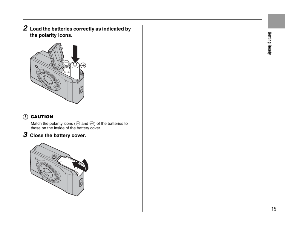 FujiFilm FinePix A600 User Manual | Page 15 / 132