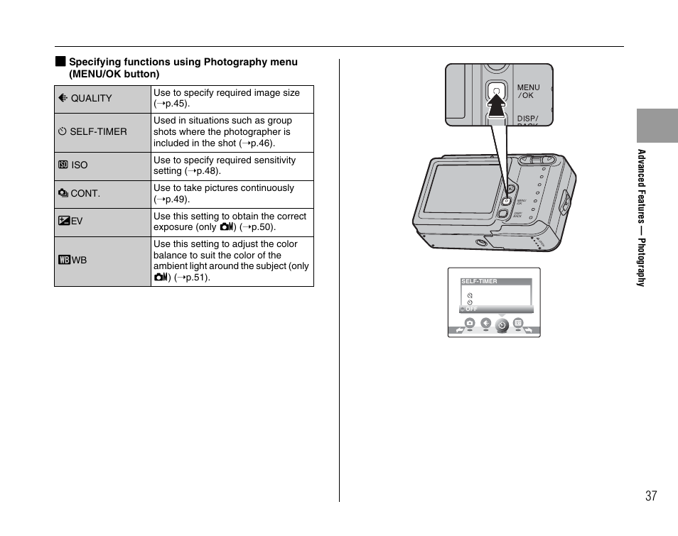 FujiFilm FinePix A600 User Manual | Page 37 / 132