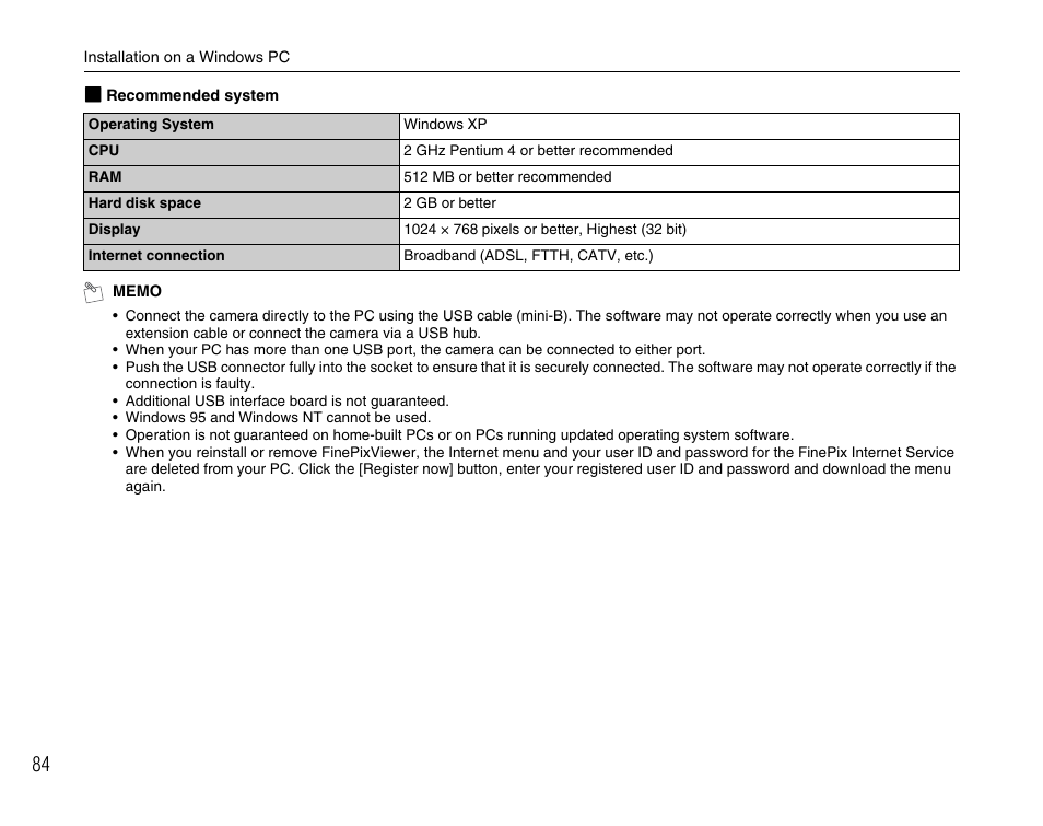 FujiFilm FinePix A600 User Manual | Page 84 / 132
