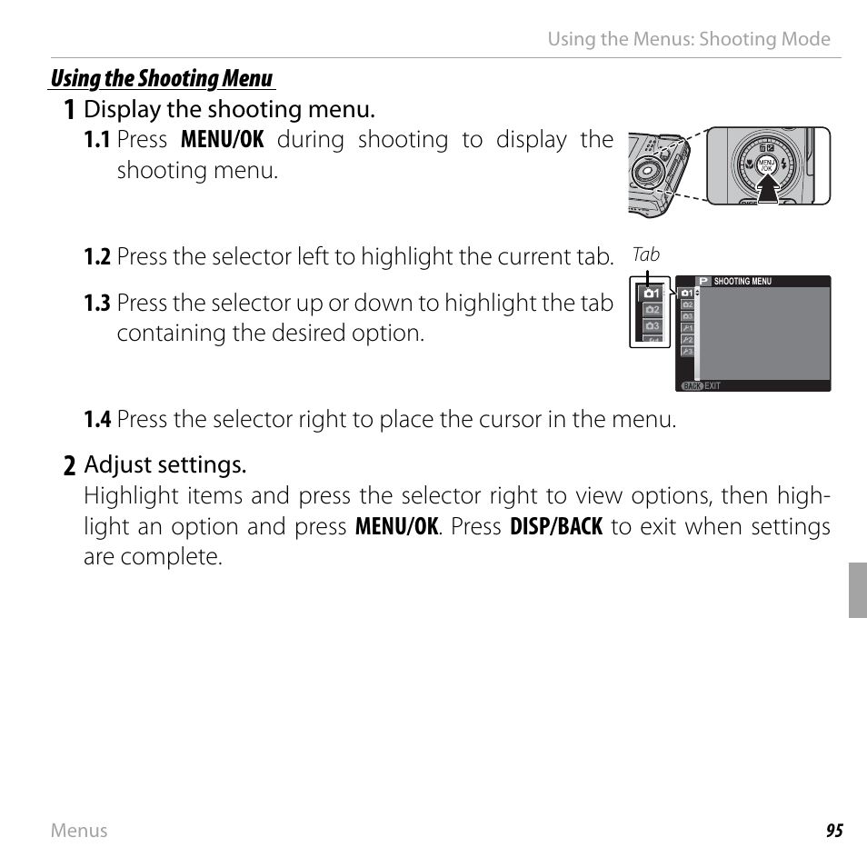 FujiFilm DIGITAL CAMERA FINEPIX F800EXR User Manual | Page 113 / 171