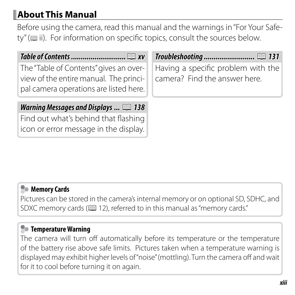 FujiFilm DIGITAL CAMERA FINEPIX F800EXR User Manual | Page 13 / 171