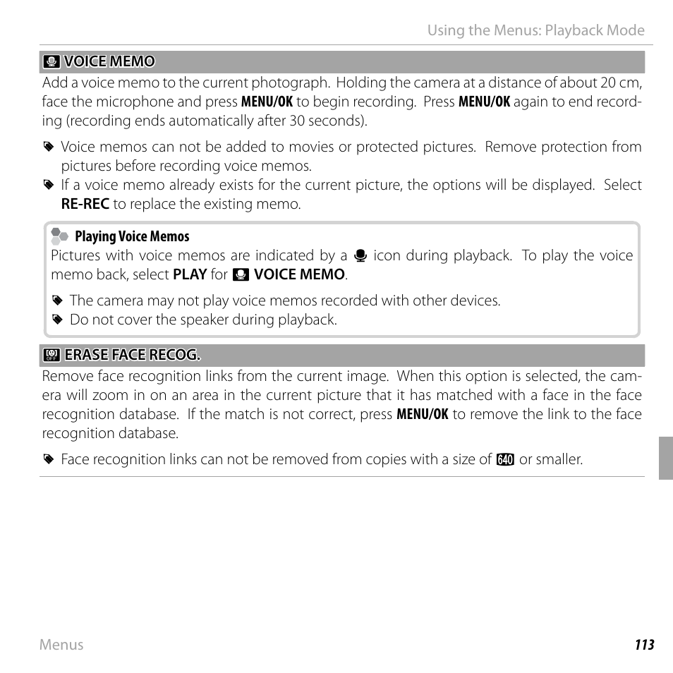 FujiFilm DIGITAL CAMERA FINEPIX F800EXR User Manual | Page 131 / 171