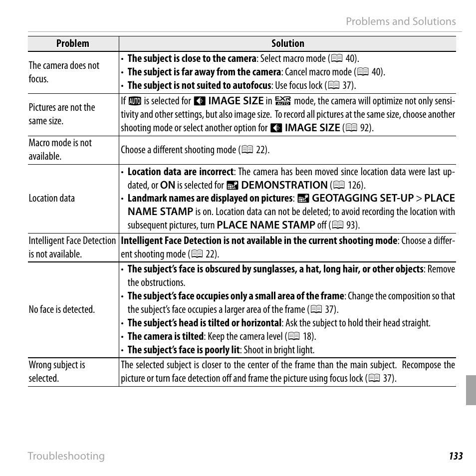 FujiFilm DIGITAL CAMERA FINEPIX F800EXR User Manual | Page 151 / 171