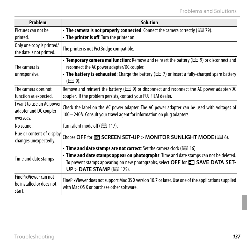 FujiFilm DIGITAL CAMERA FINEPIX F800EXR User Manual | Page 155 / 171